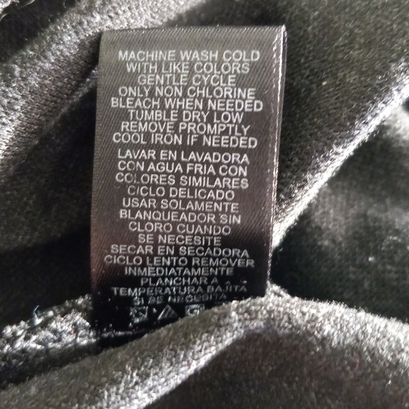 Nicole Miller XXL pull on gray boxy skirt - Picture 5 of 6